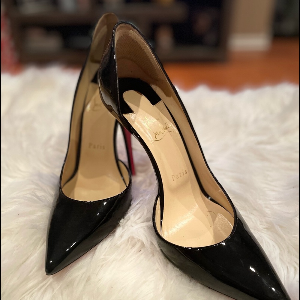 Patent and leather Christian Louboutin